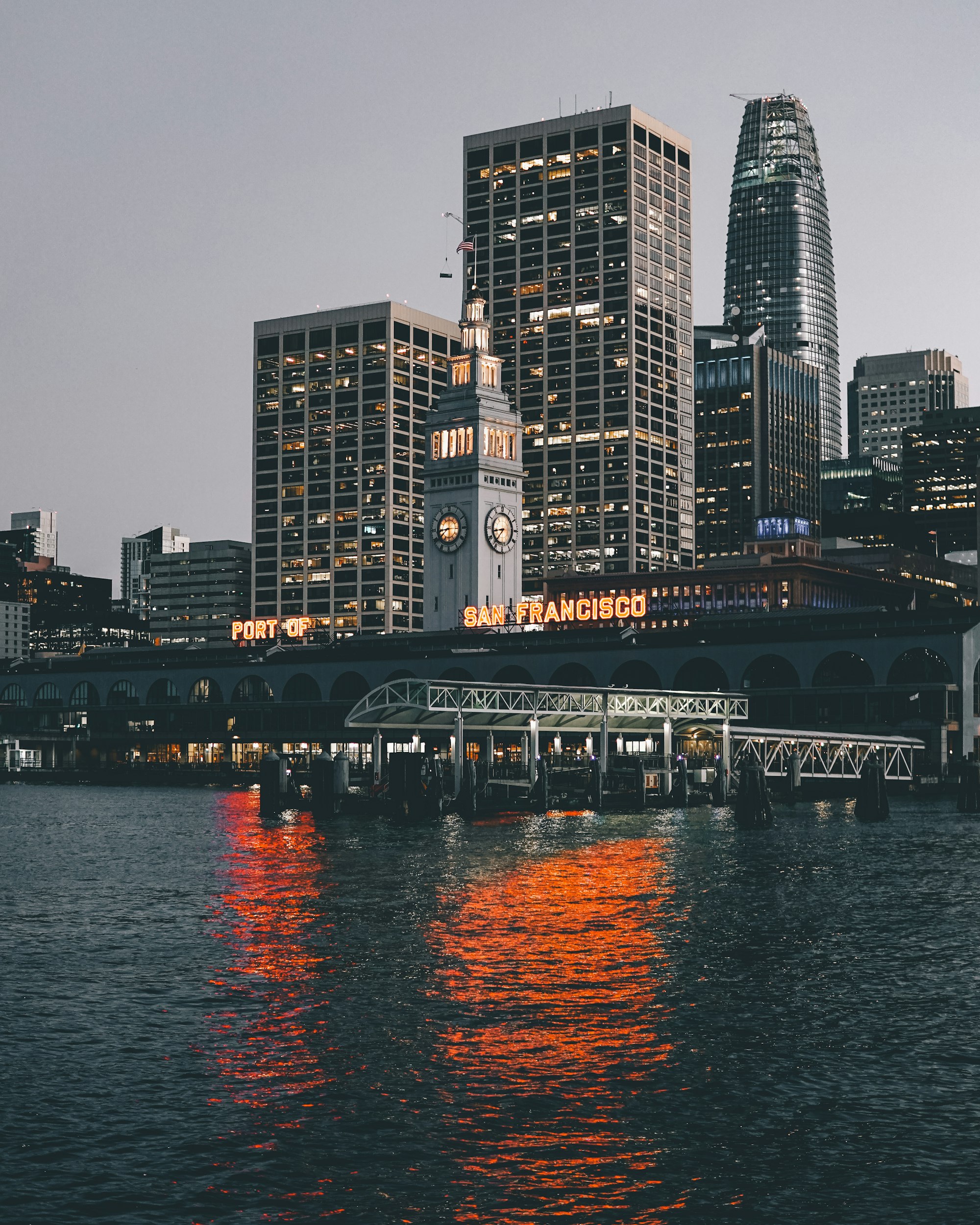 The San Francisco skyline